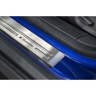 Накладки на пороги (Exclusive Edition) Ford Mondeo V (2014-) бренд – Avisa главное фото